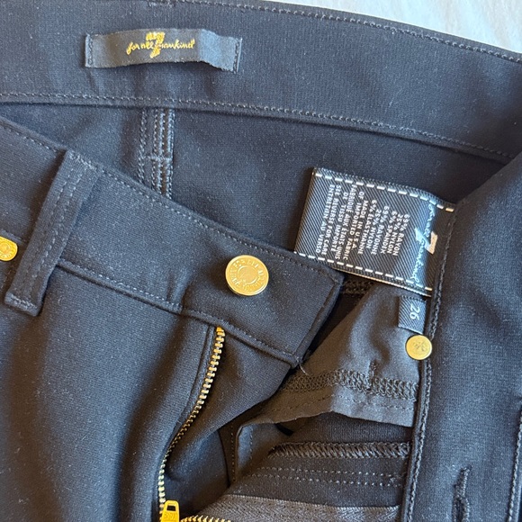 7 For All Mankind Black Skinny Jeans - Picture 1 of 4